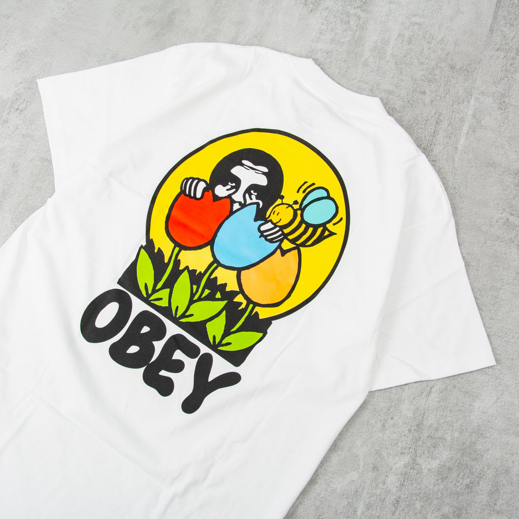 Obey Was Here Tee - White 2