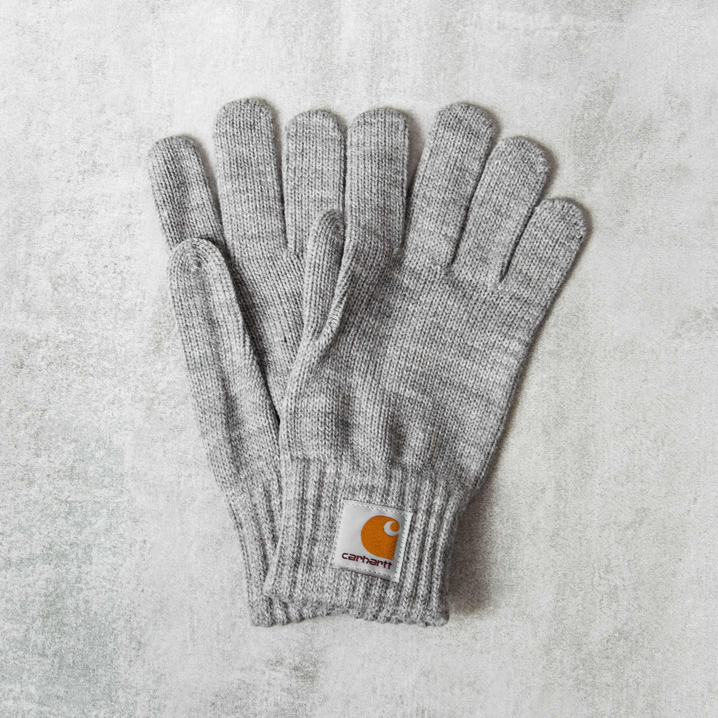 Buy the Carhartt WIP Watch Gloves - Grey Heather online @Union