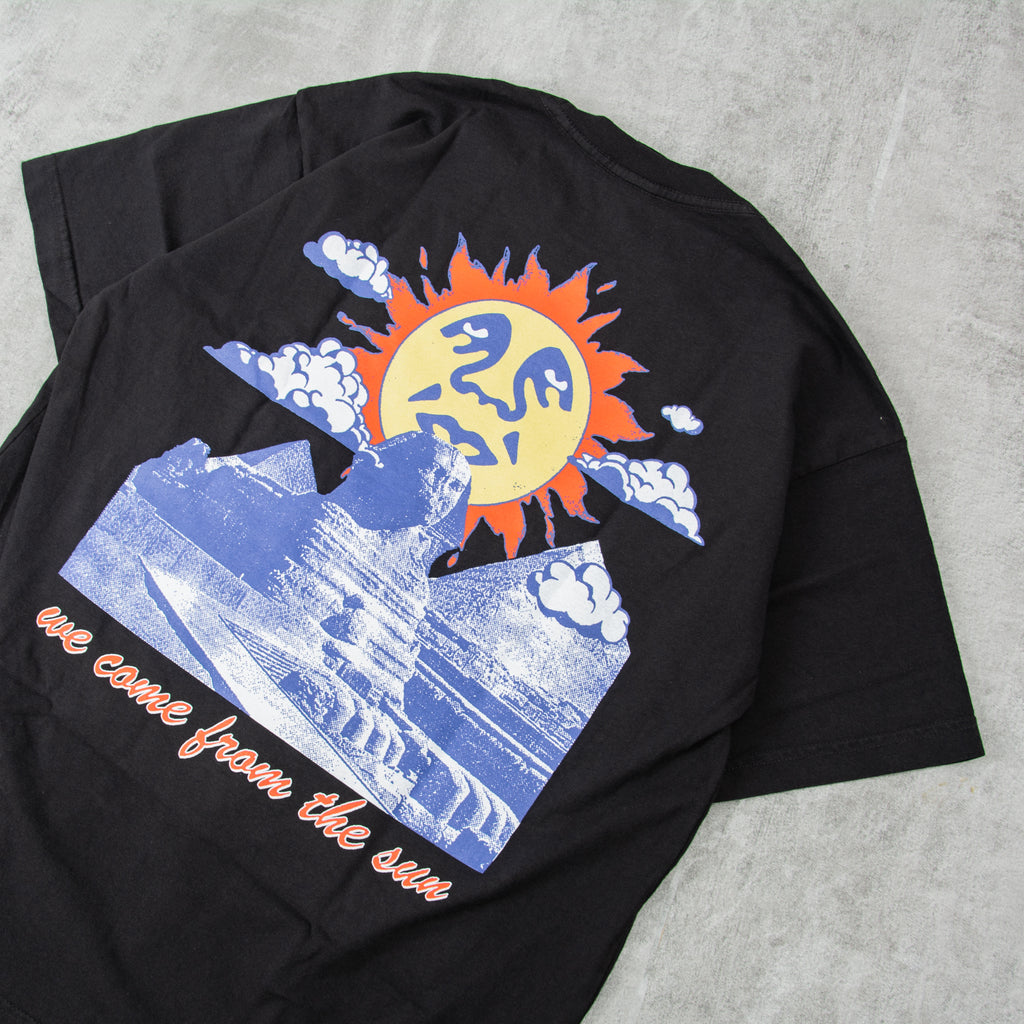 Obey We Come From the Sun Tee - Vintage Black 2