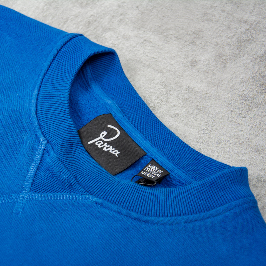By Parra Wheel Chested Bird Crew Neck Sweat - Blue 3