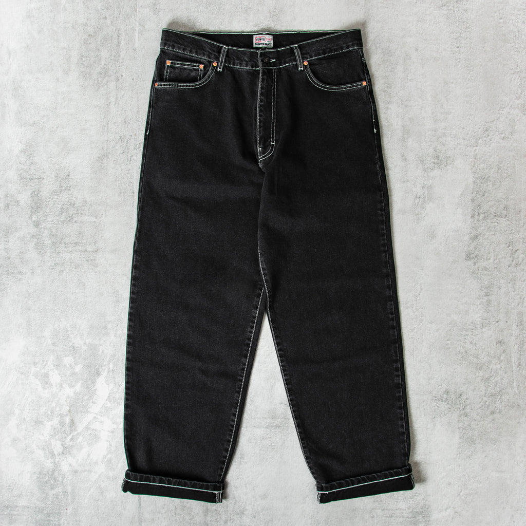 Stan Ray Wide 5 Pant - Black Stone Denim@UNION CLOTHING | Union
