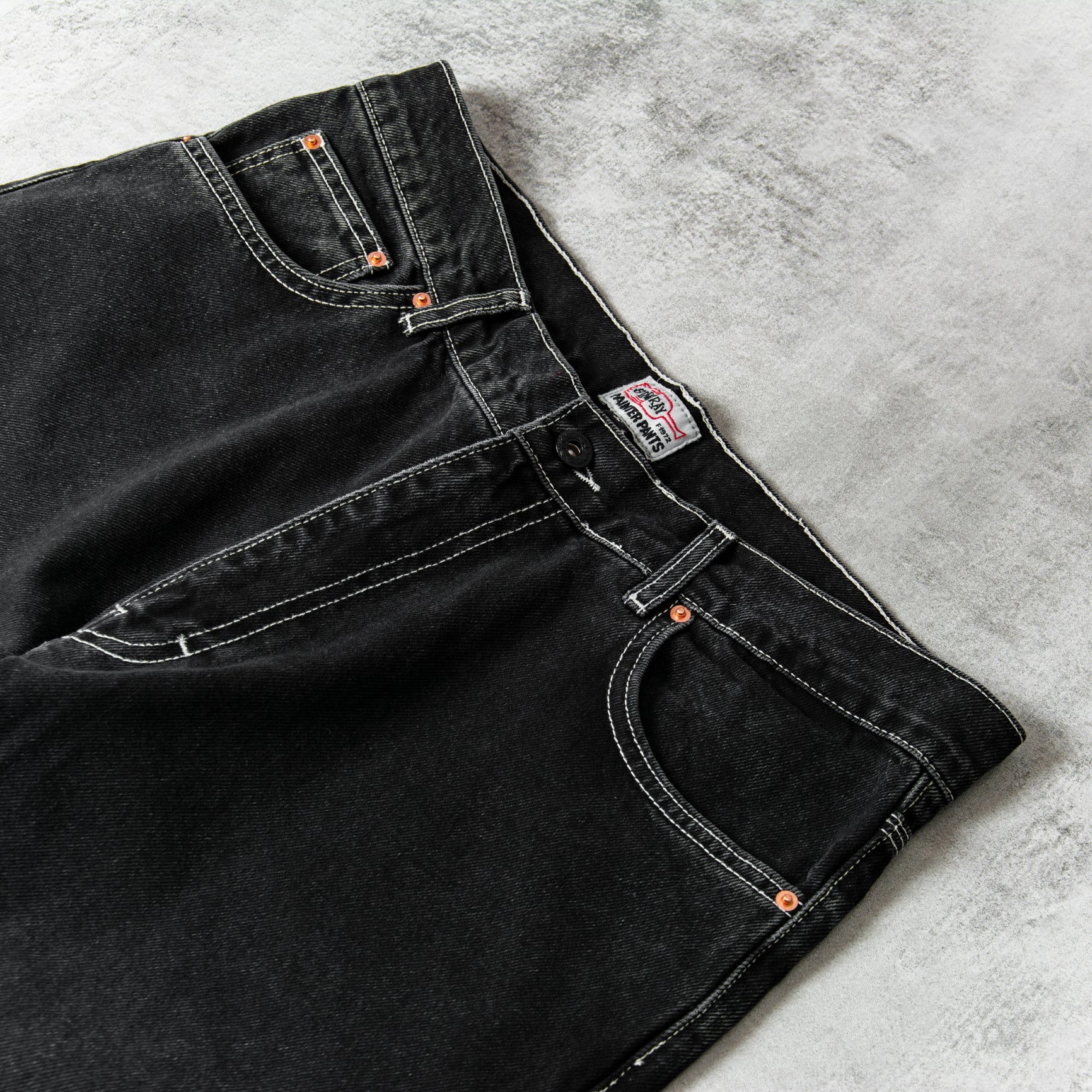 Stan Ray Wide 5 Pant - Black Stone Denim@UNION CLOTHING | Union
