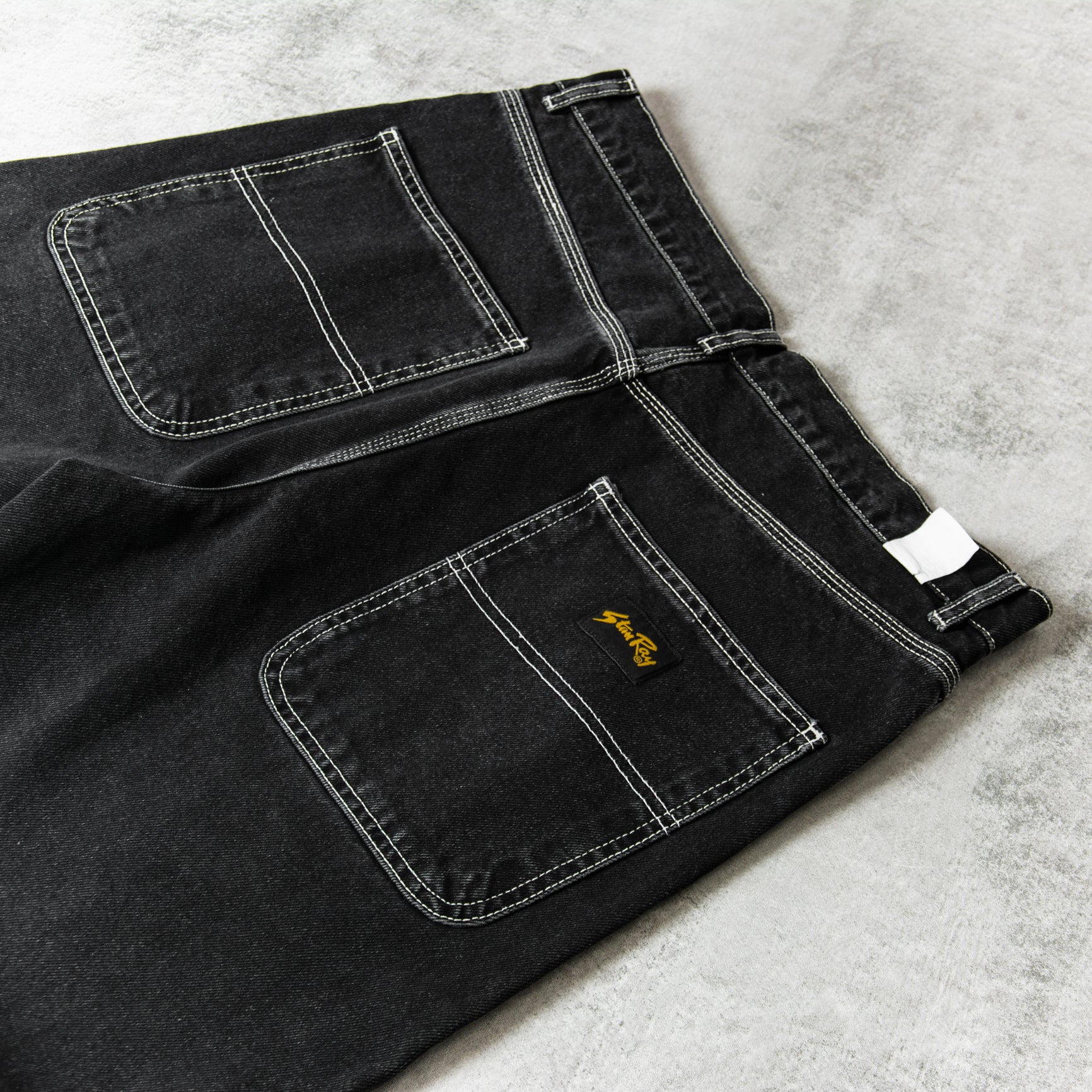 Stan Ray Wide 5 Pant - Black Stone Denim@UNION CLOTHING | Union