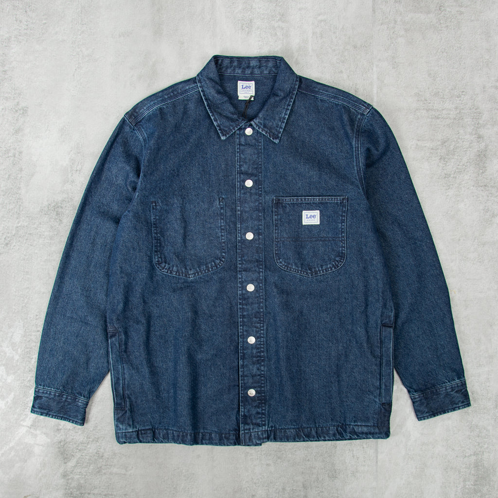 Lee Workwear Overshirt - Mid Denim 1