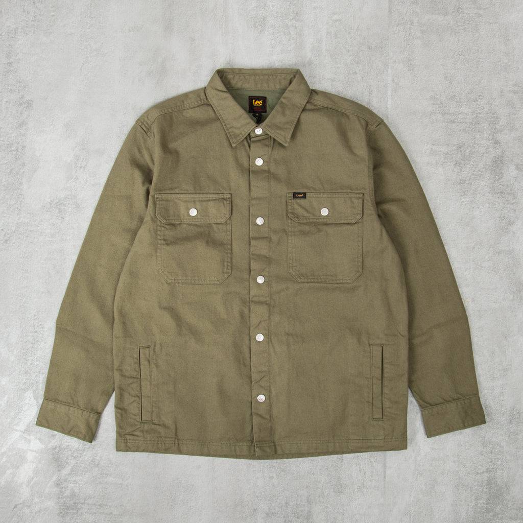 Lee Workwear Overshirt - Olive Grove 1