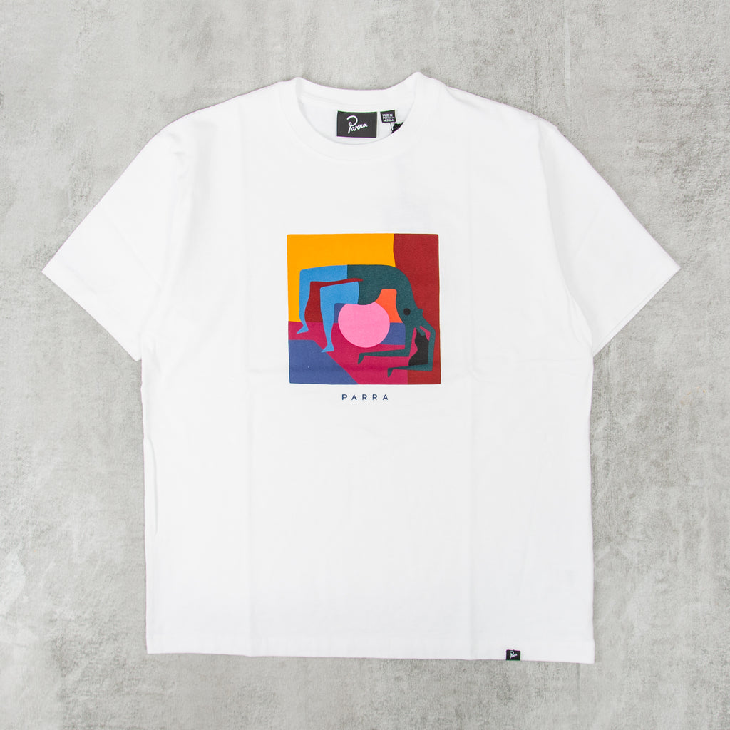 By Parra Yoga Balled T Shirt - White 1