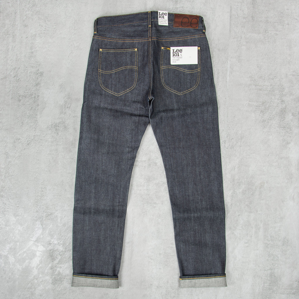 Lee 101 S KA Jeans - Dry Blue Selvage 1