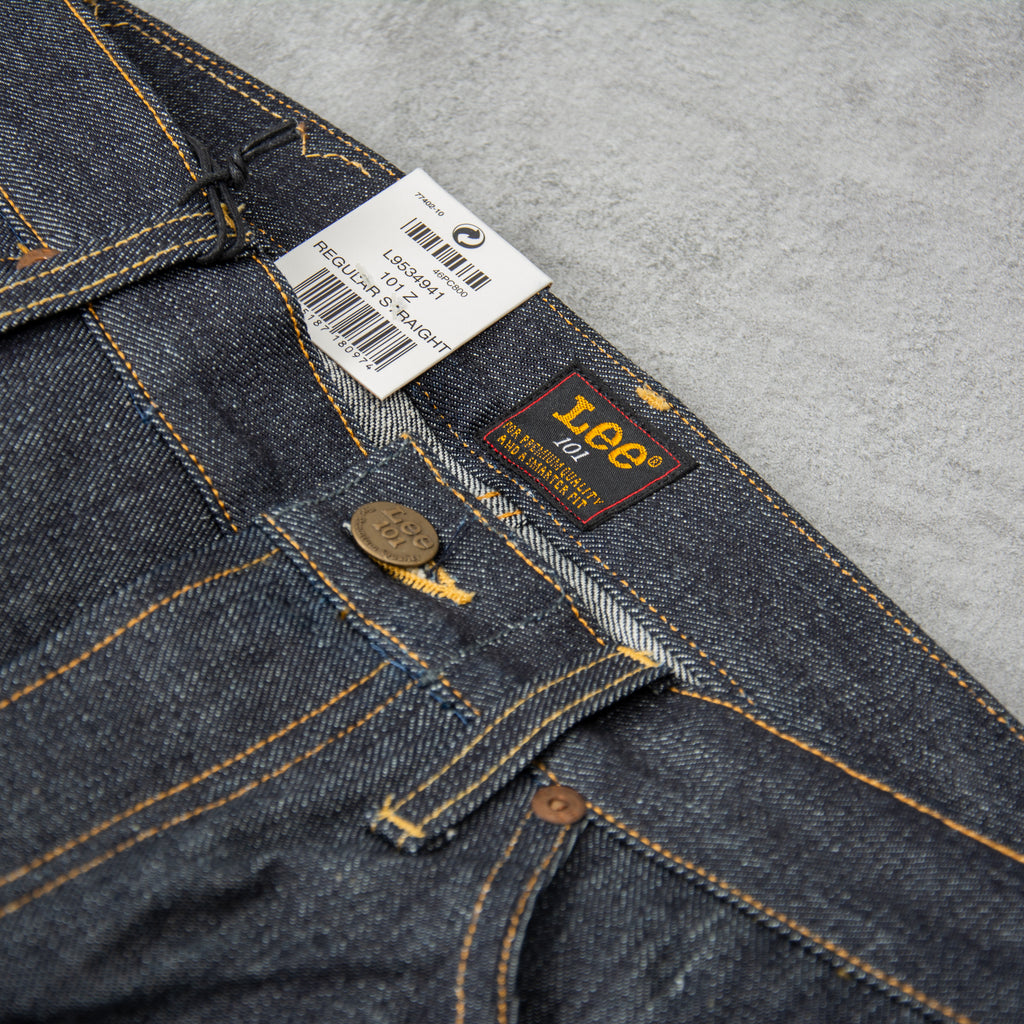 Lee 101 Z KA Jeans - Dry Blue Selvage 4