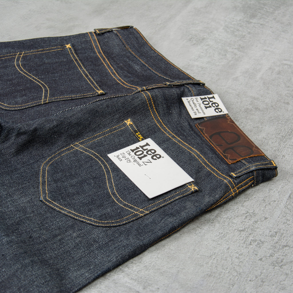 Lee 101 Z KA Jeans - Dry Blue Selvage 5