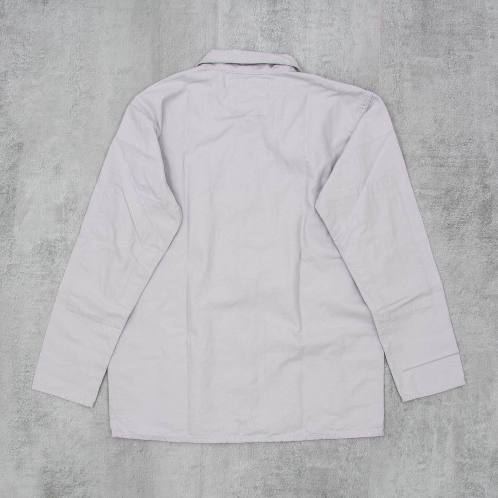Uskees 3002 Zip Front Overshirt - Grey 3
