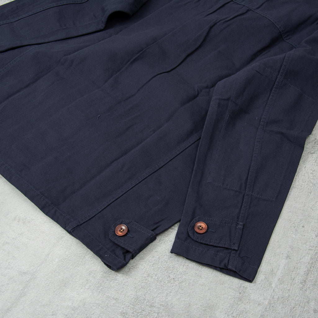 Uskees 3004 Button Jacket - Midnight Blue 4