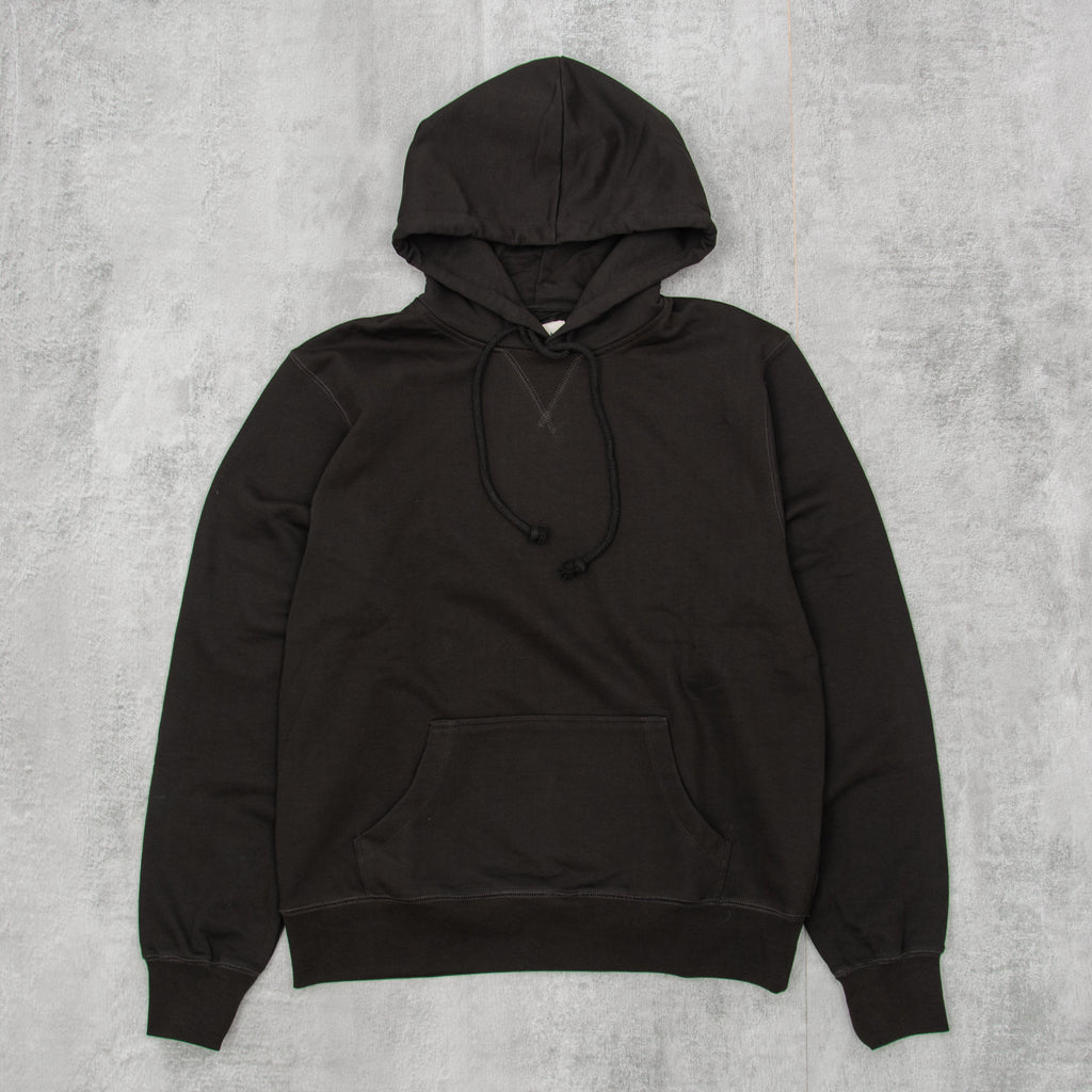 Uskees 7004 Hooded Sweatshirt - Faded Black 1