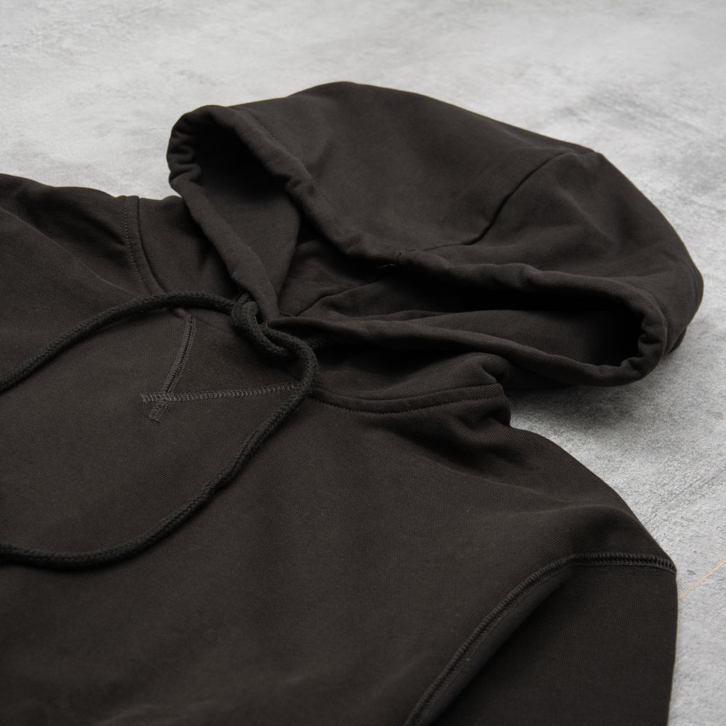 Uskees 7004 Hooded Sweatshirt - Faded Black 2