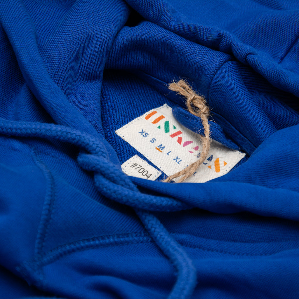 Uskees 7004 Hooded Sweatshirt - Ultra Blue 3