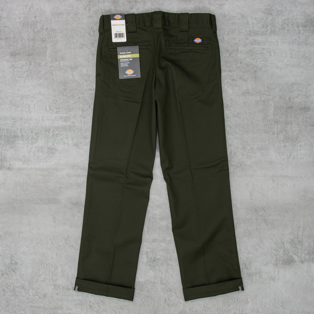 Ajustamiento salir Fugaz Buy the Dickies 873 Straight Work Pant - Olive Green @Union Clothing |  Union Clothing