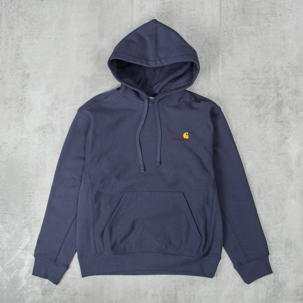 Carhartt WIP American Script Hooded Sweat - Enzian 1