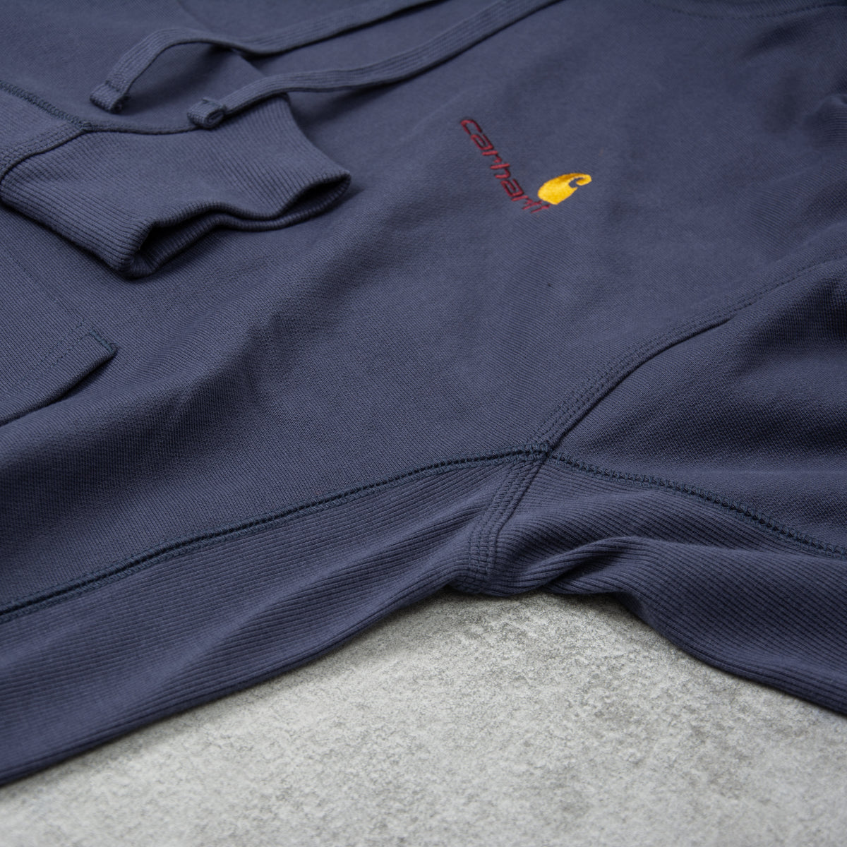 Buy the Carhartt WIP American Script Hoody - Enzian @Union Clothing ...