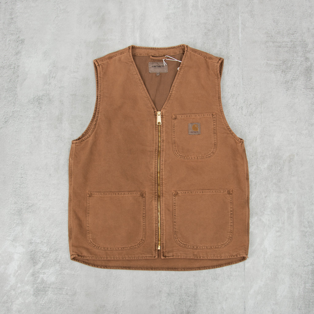 Carhartt WIP Arbor Vest - Tamarind Faded 1