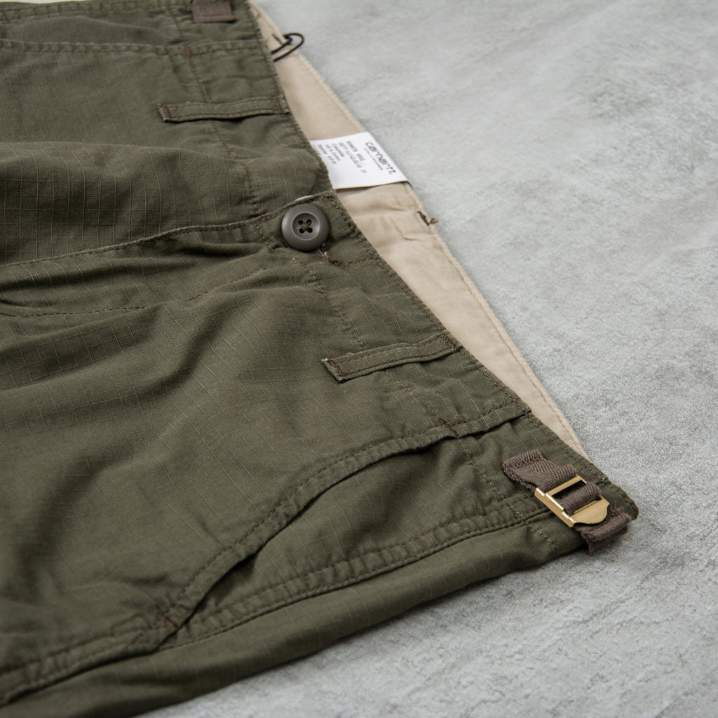 Carhartt WIP Aviation Cargo Pant - Cypress Rinsed 5