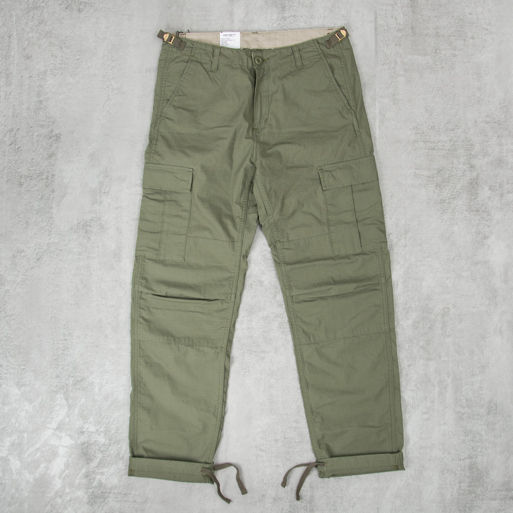 Carhartt WIP Aviation Cargo Pant - Dollar Green 1