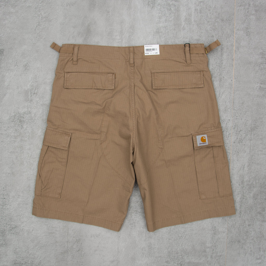 Carhartt WIP Aviation Short - Leather 1
