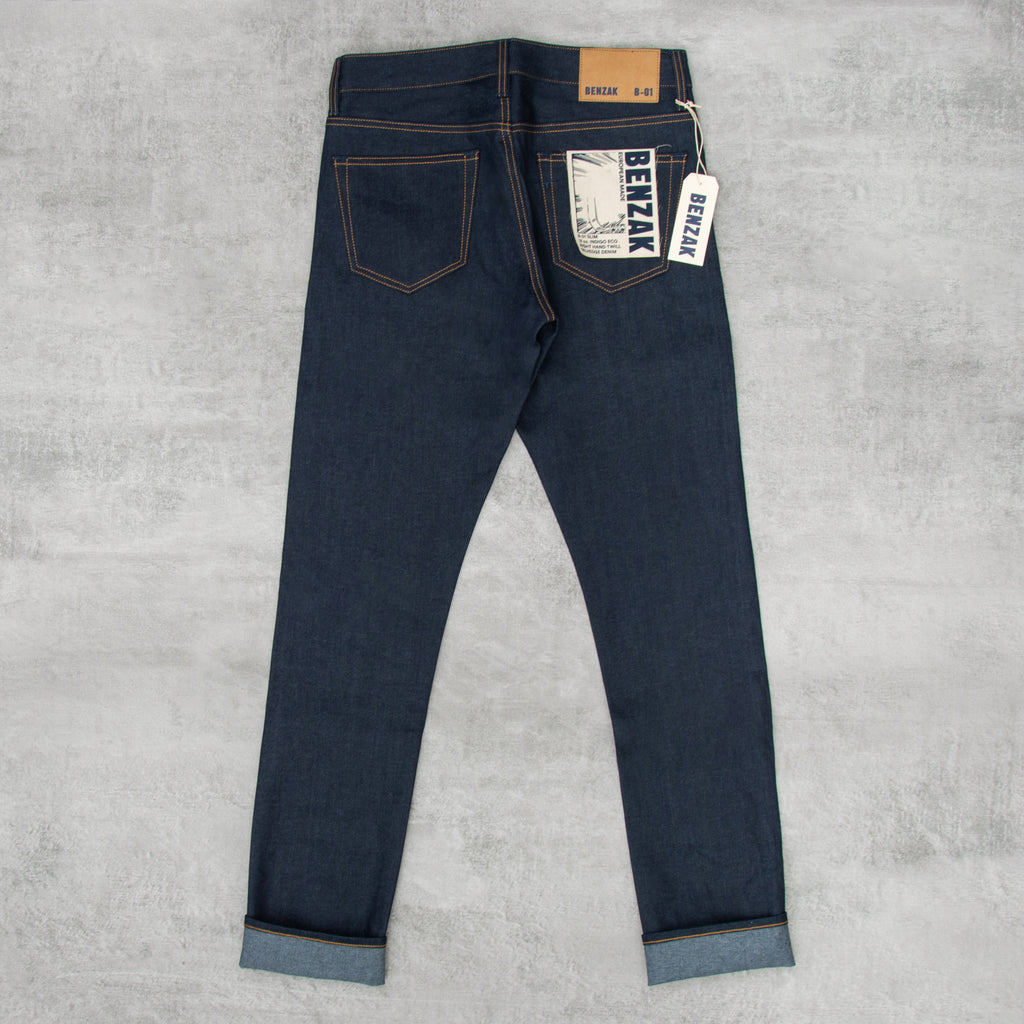 Benzak B-01 SLIM 13 oz. Candiani Eco Selvedge - Indigo 1