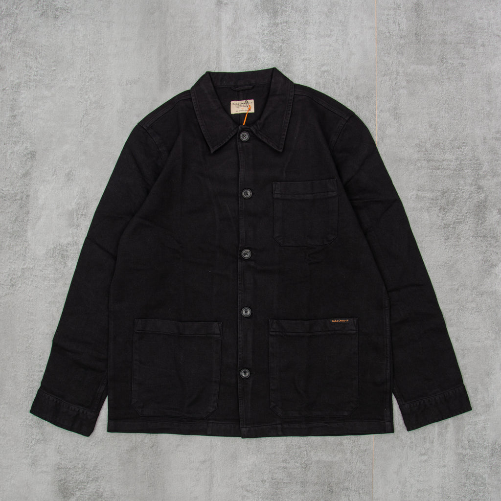 Nudie Barney Worker Jacket - Black 1