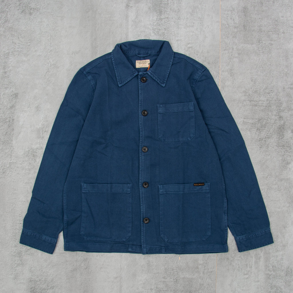 Barney Worker Jacket - Indigo Blue 1