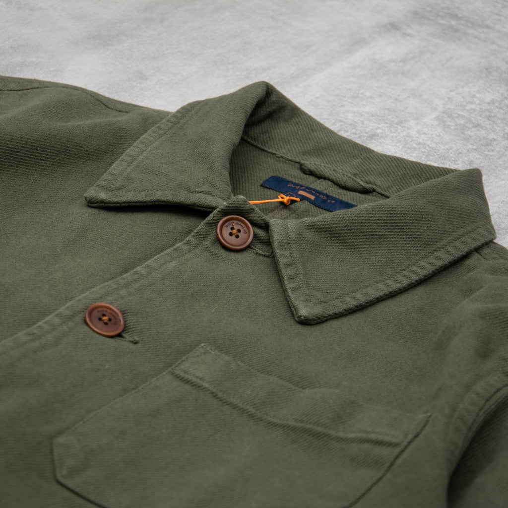 Nudie Barney Worker Jacket - Olive 2