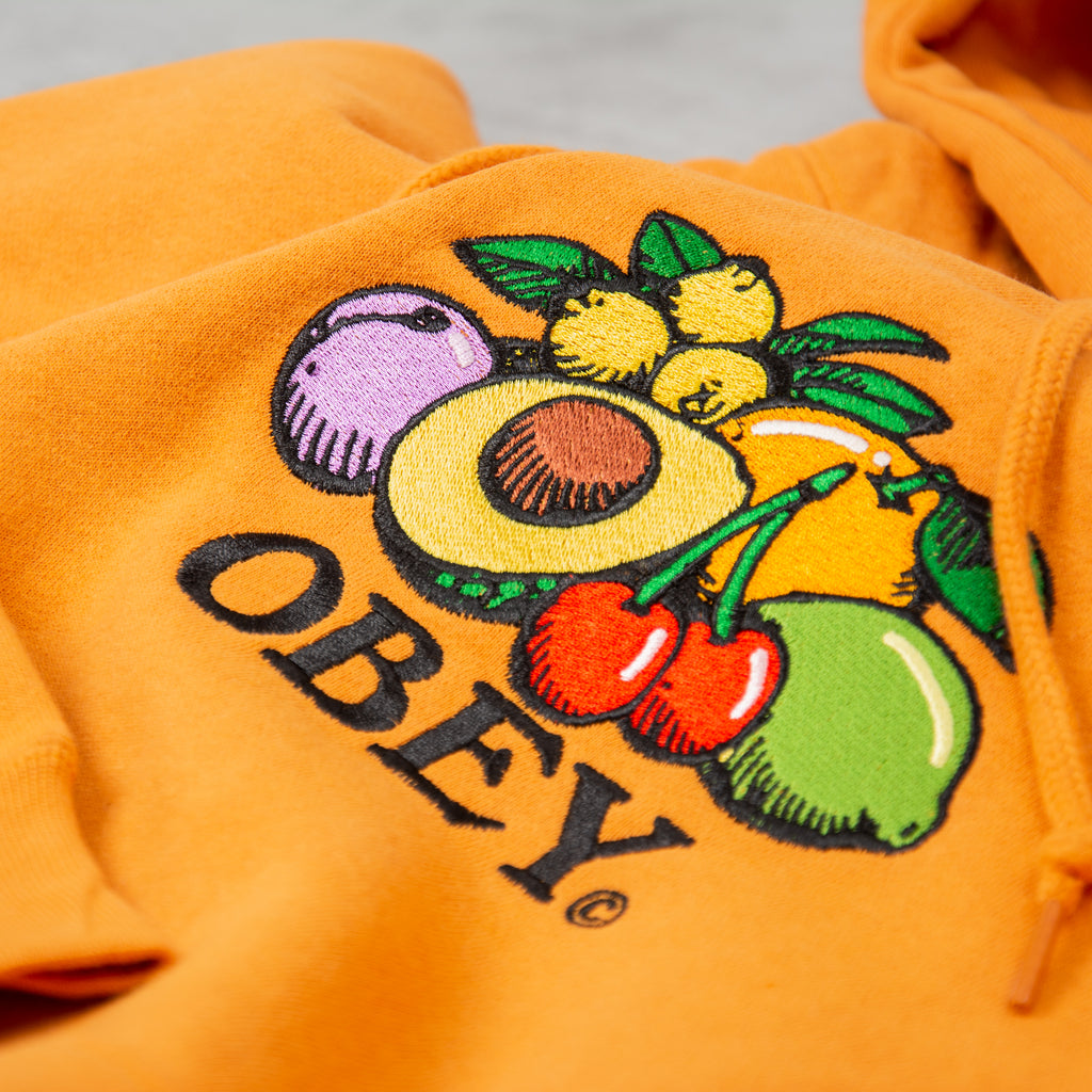 Obey Basket Hood Sweat - Sun Dial 3