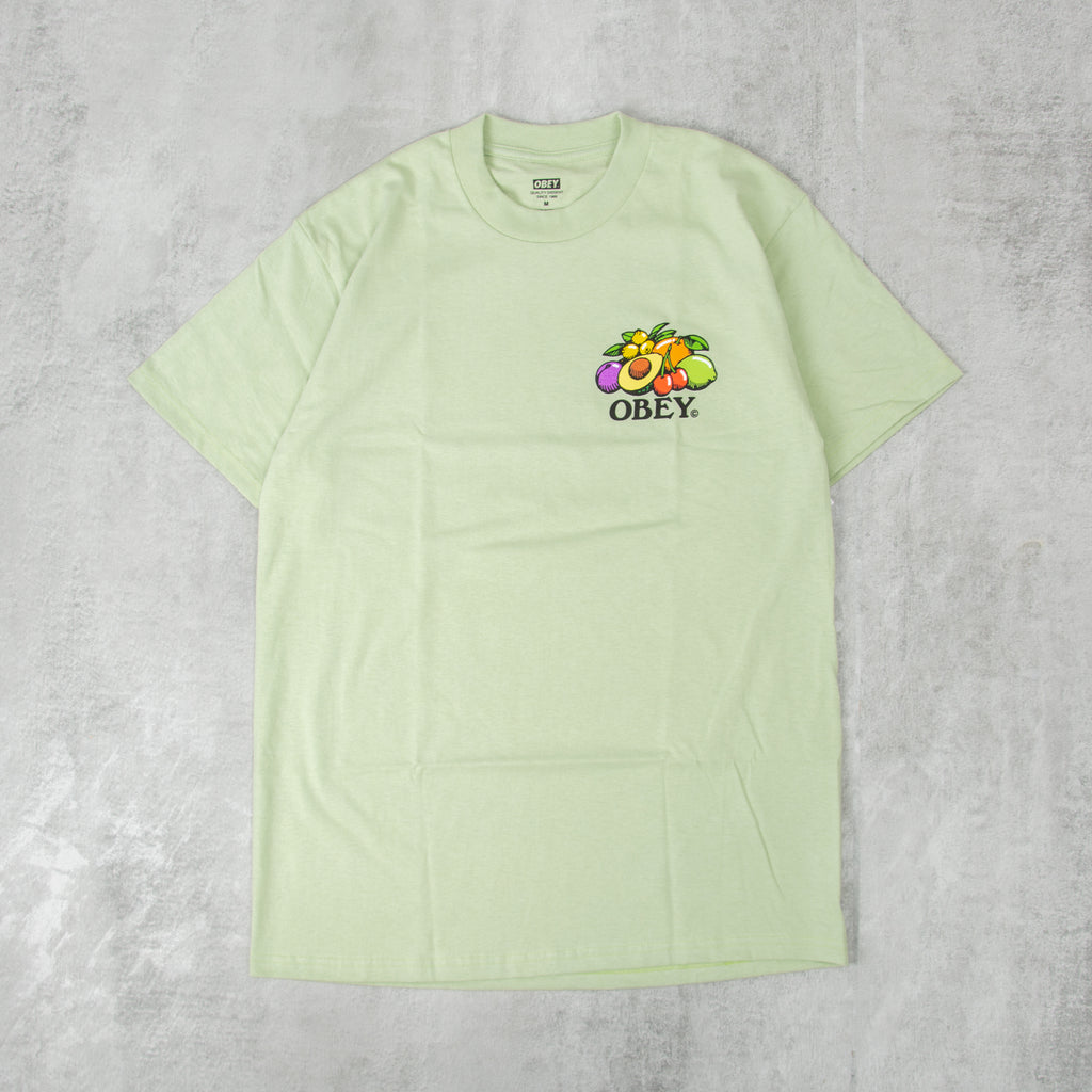 Obey Bowl of Fruit Tee - Cucumber 1