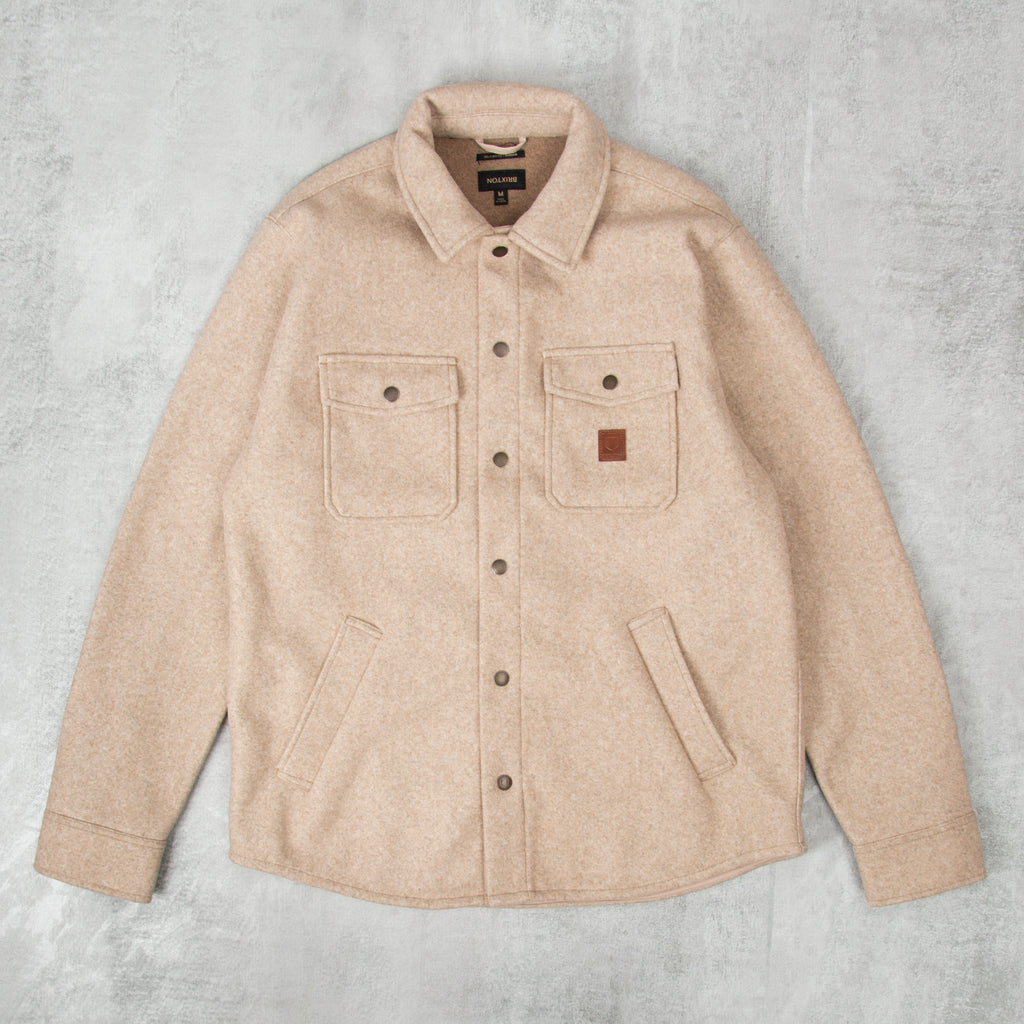 Brixton Durham Reserve Jacket - Oatmeal 1