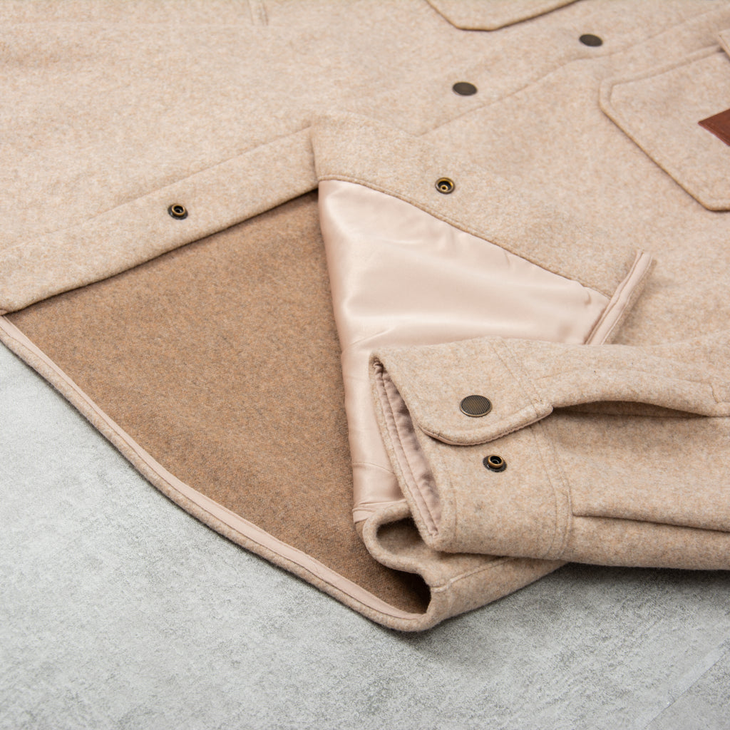 Brixton Durham Reserve Jacket - Oatmeal 2