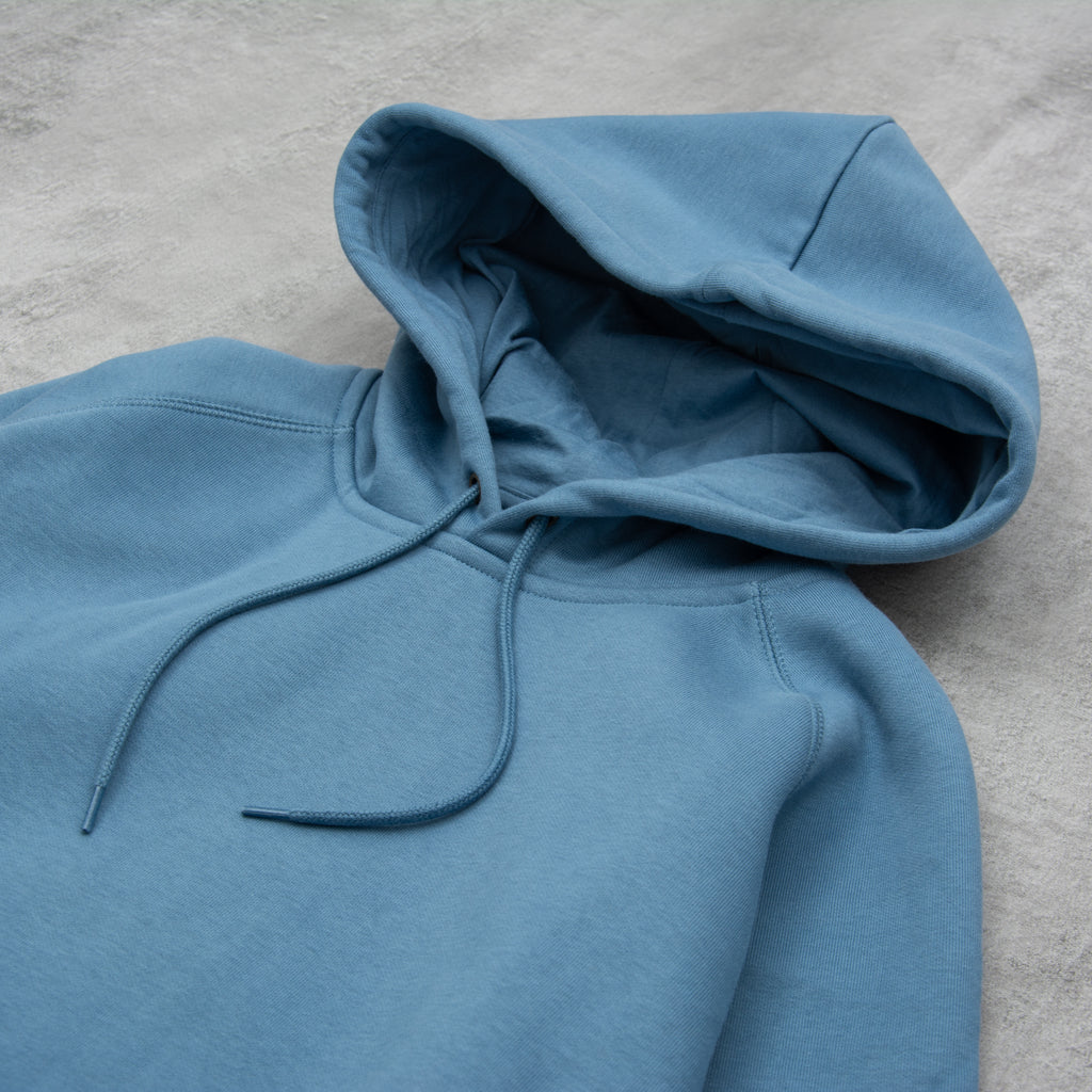 Carhartt WIP Hooded Chase Sweatshirt - Icy Water 3