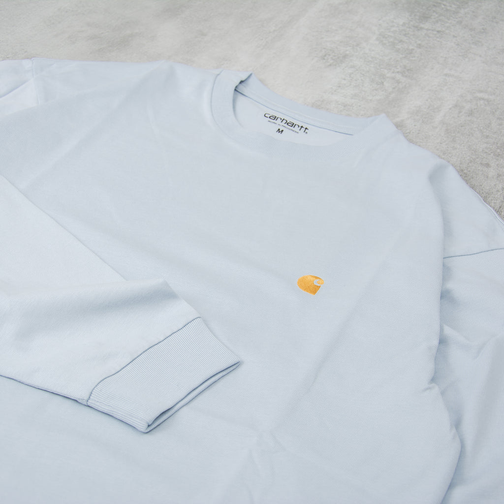 Carhartt WIP Chase L/S Tee - Icarus / Gold 2