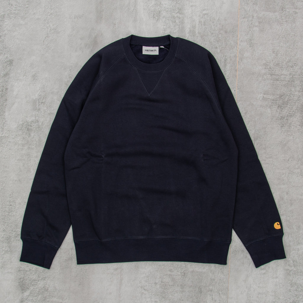 Carhartt WIP Chase Sweatshirt - Dark Navy 1