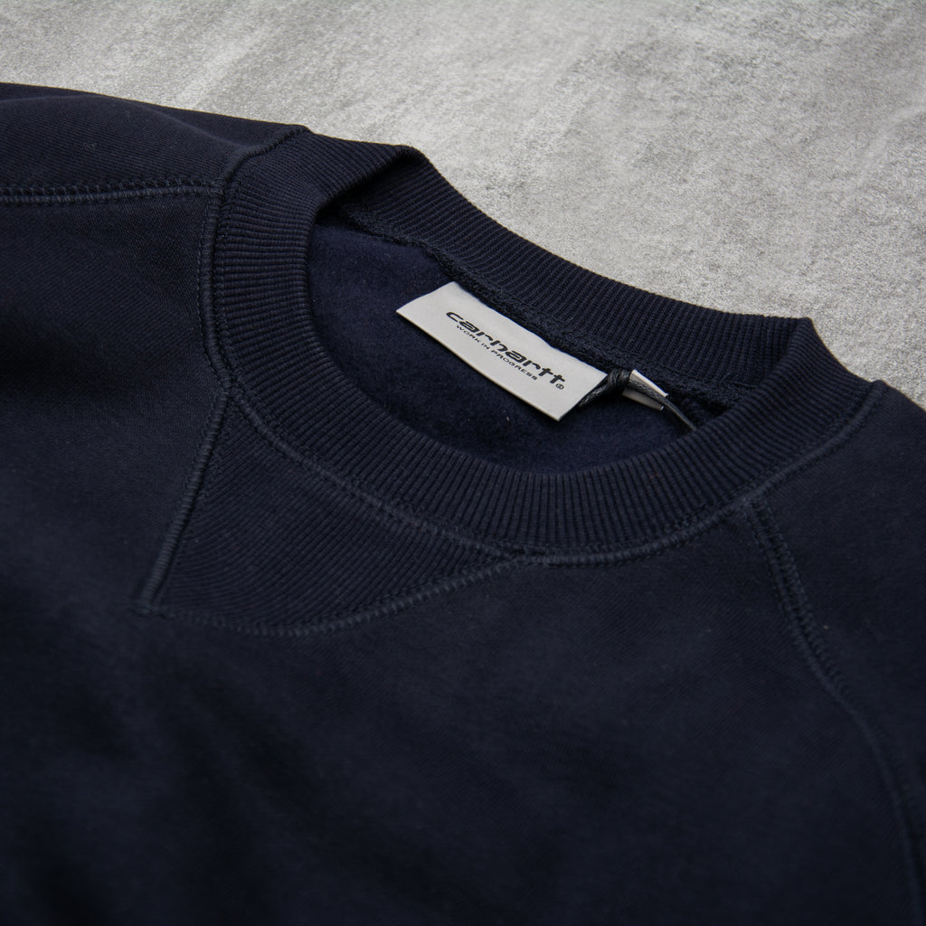 Carhartt WIP Chase Sweatshirt - Dark Navy 3