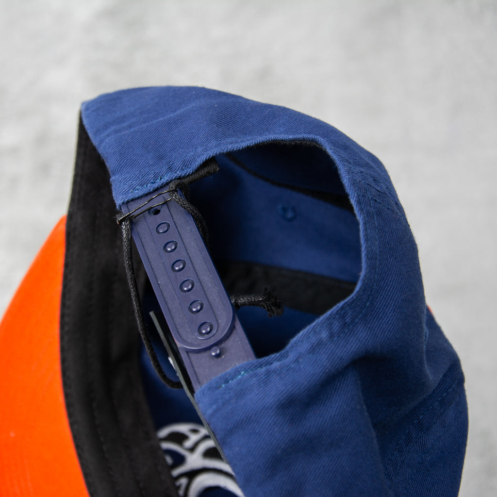 By Parra Circle Tweak Logo 6 Panel Cap - Navy / Orange 3