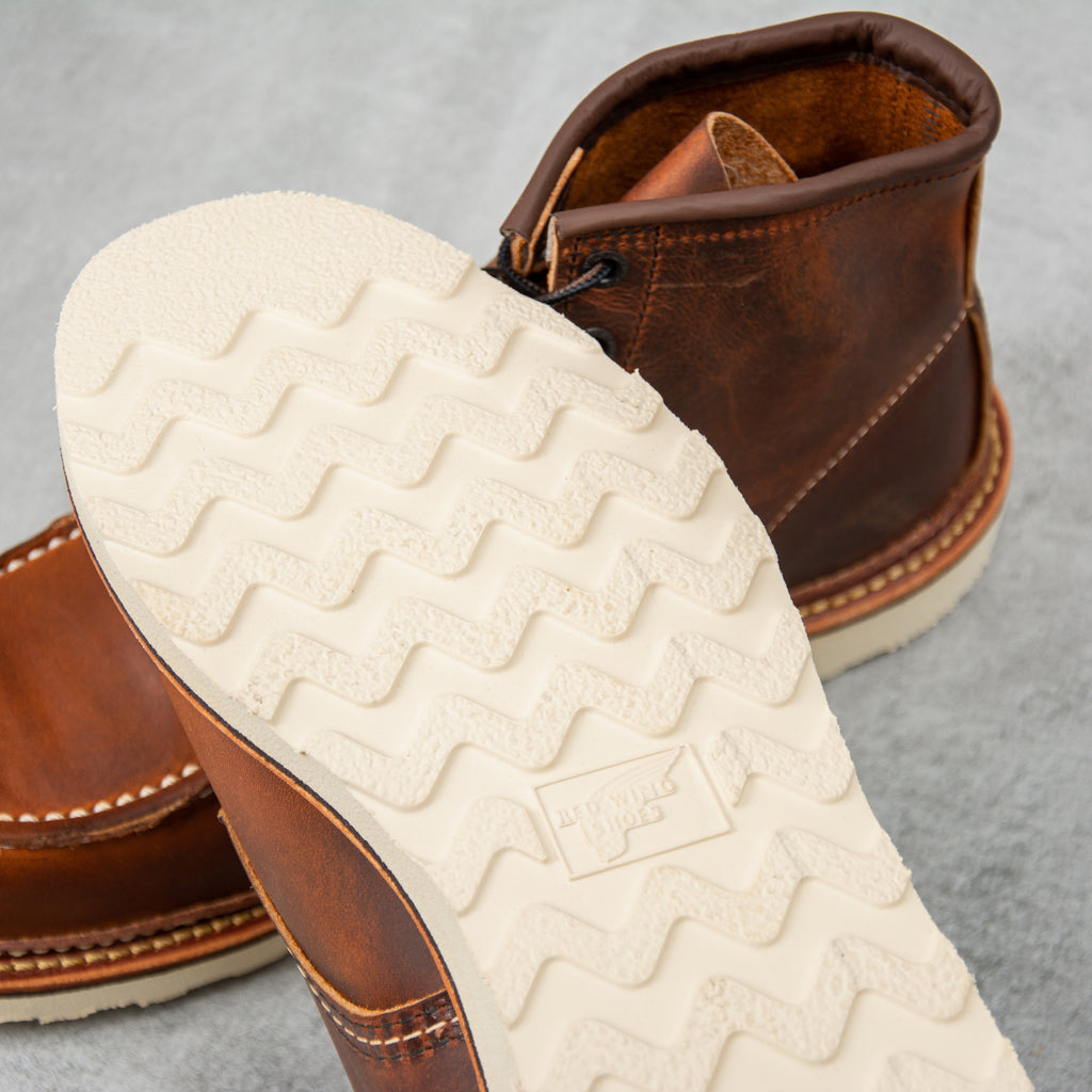 Red Wing Classic Moc Toe 1907 Boot - Copper Rough & Tough Leather 5