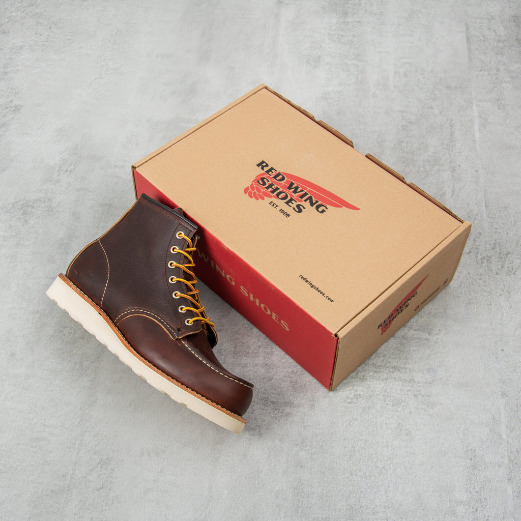 Red Wing Classic Moc Toe 8138 Boot - Brown 2
