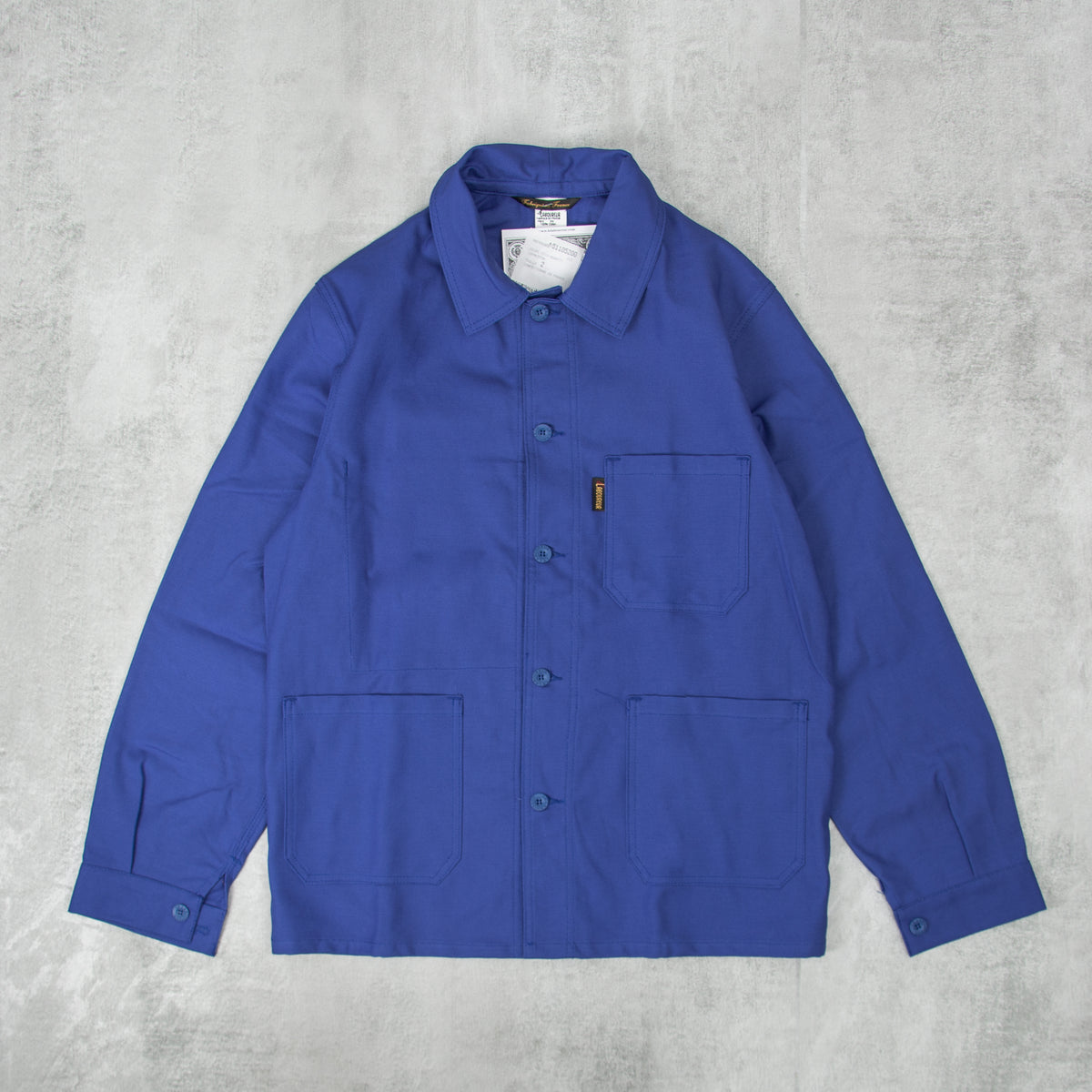 Buy the Le Laboureur Cotton Work Jacket - Bugatti Blue @Union Clothing ...
