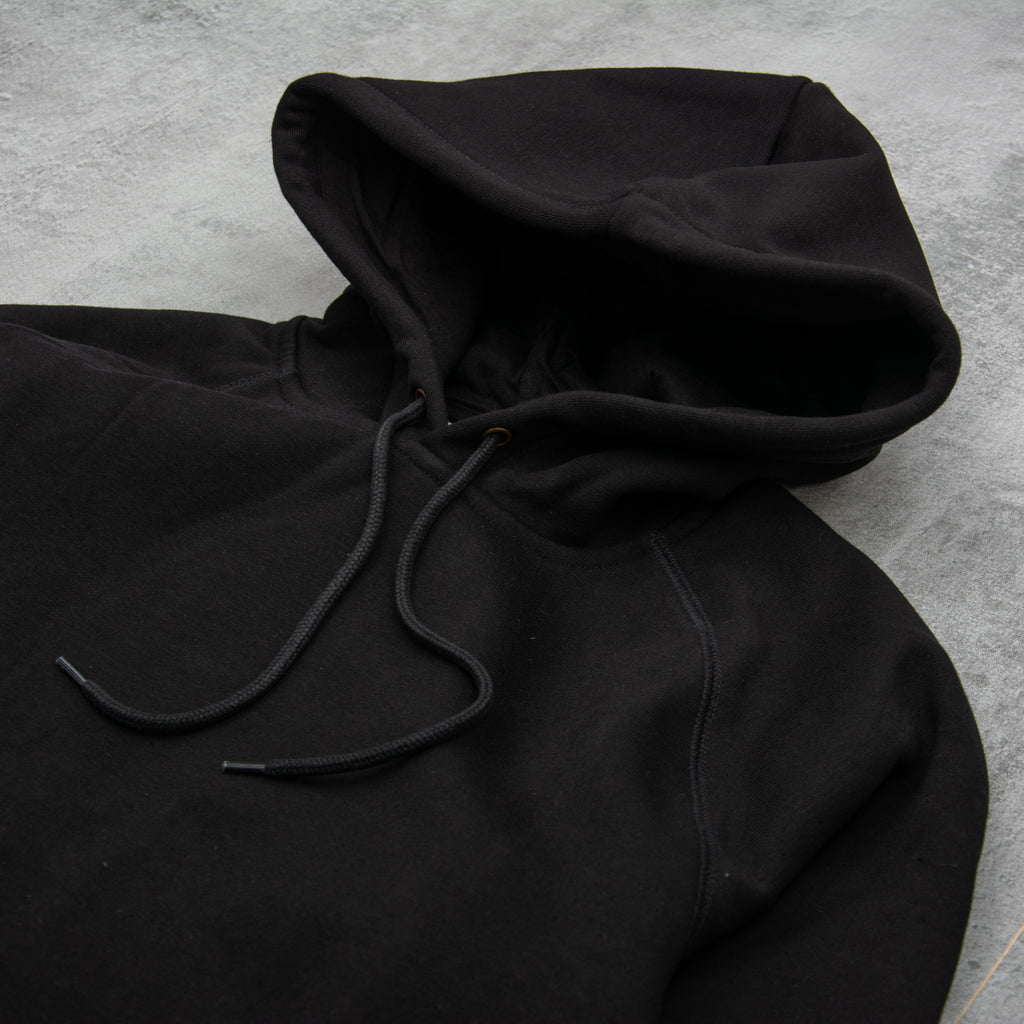 Carhartt WIP Hooded Chase Sweatshirt - Black / Gold 3