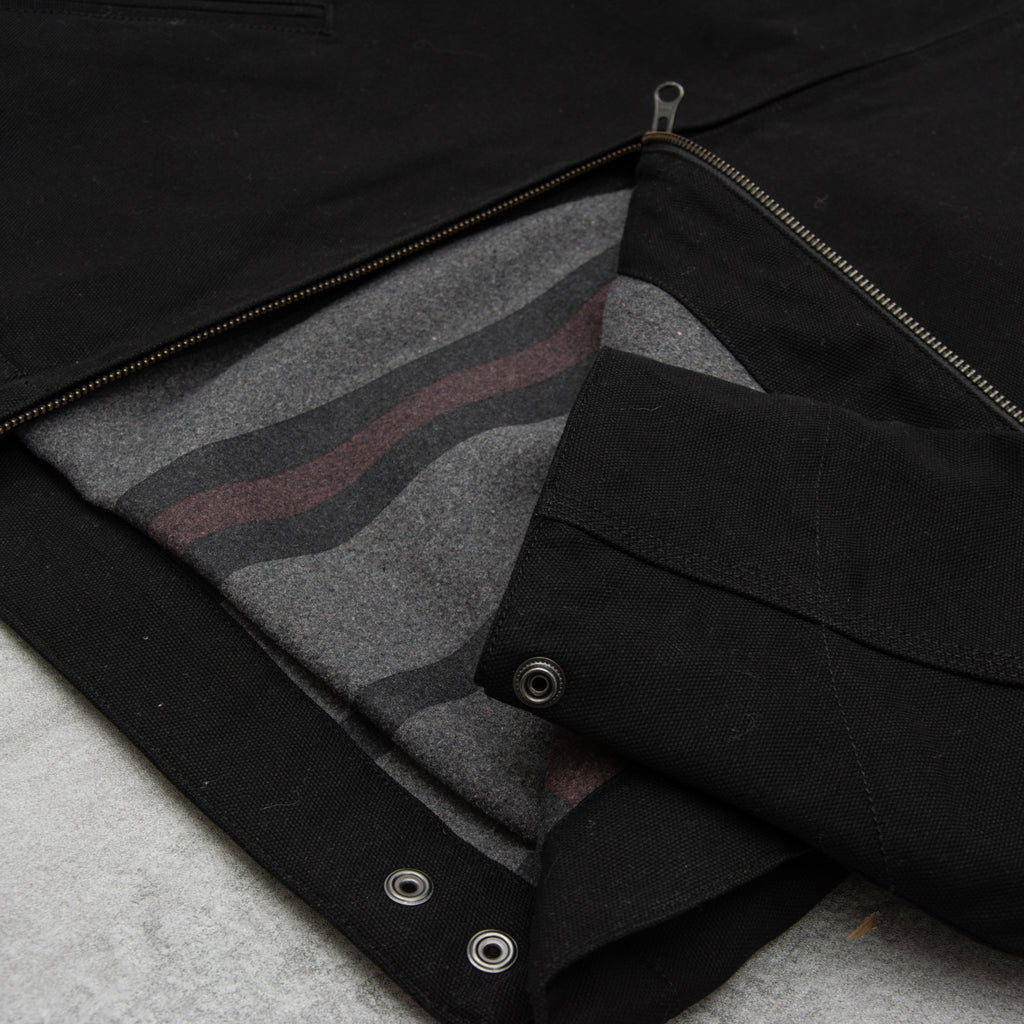 Carhartt WIP Detroit Jacket - Black Rigid 2