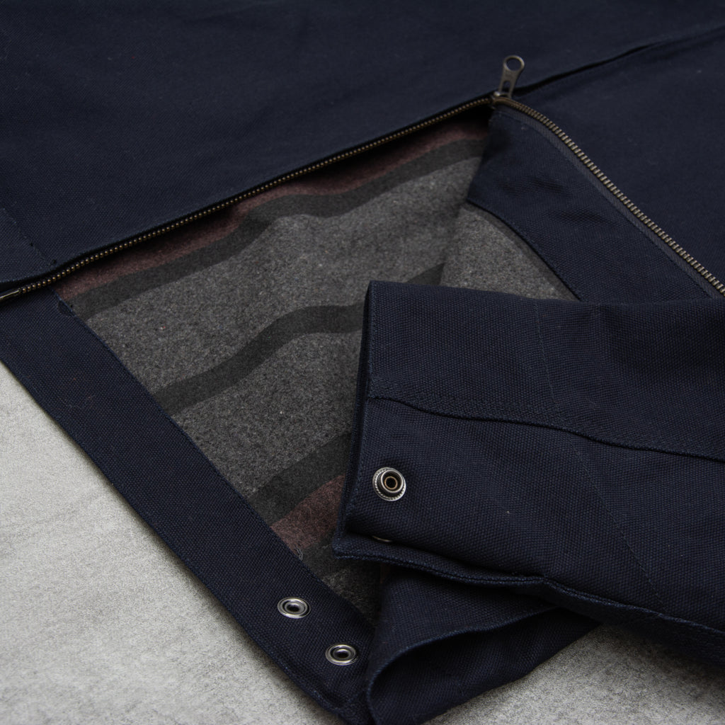 Carhartt WIP Detroit Jacket - Dark Navy Rigid 2