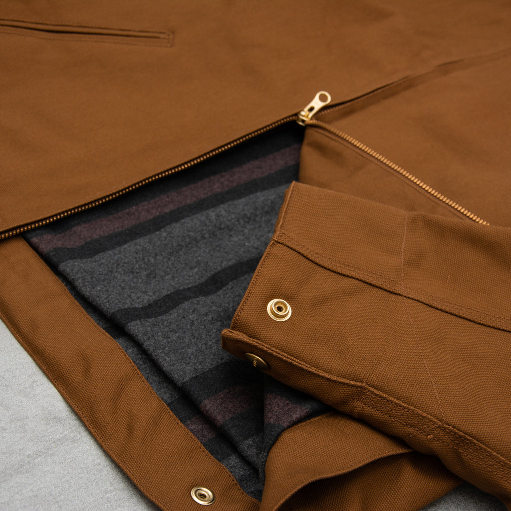 Carhartt WIP Detroit Jacket - Hamilton Brown Rigid 2