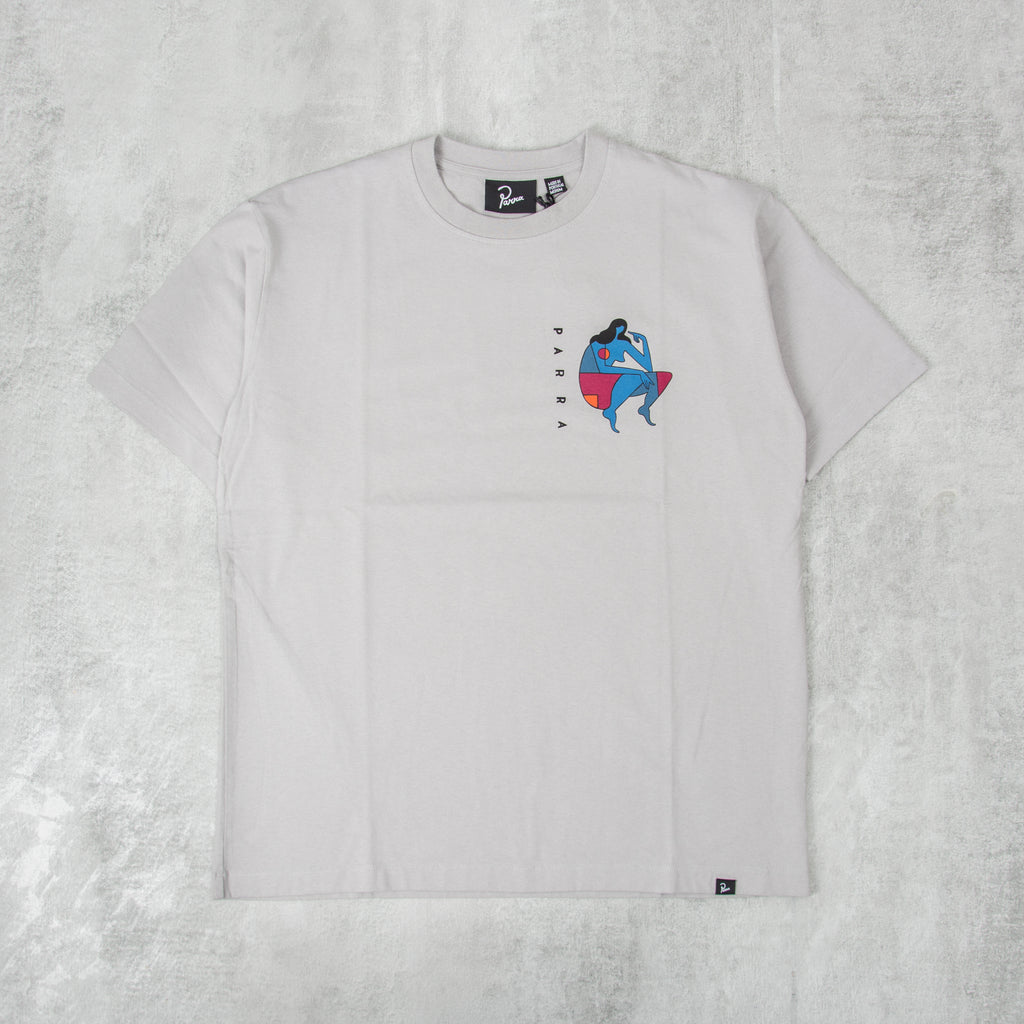 By Parra Down Under Tee - Alloy Grey 1