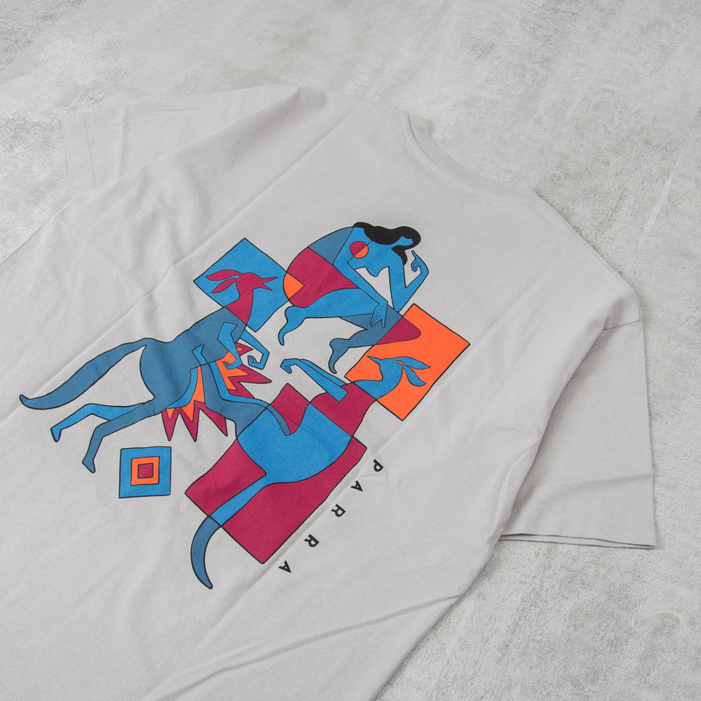 By Parra Down Under Tee - Alloy Grey 2