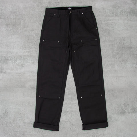 Buy the Dickies Canvas Double Knee Utility Pant - Black @Union