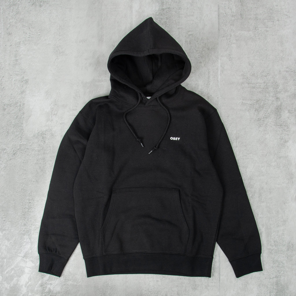 Obey Established Works Bold Hood  - Black 1