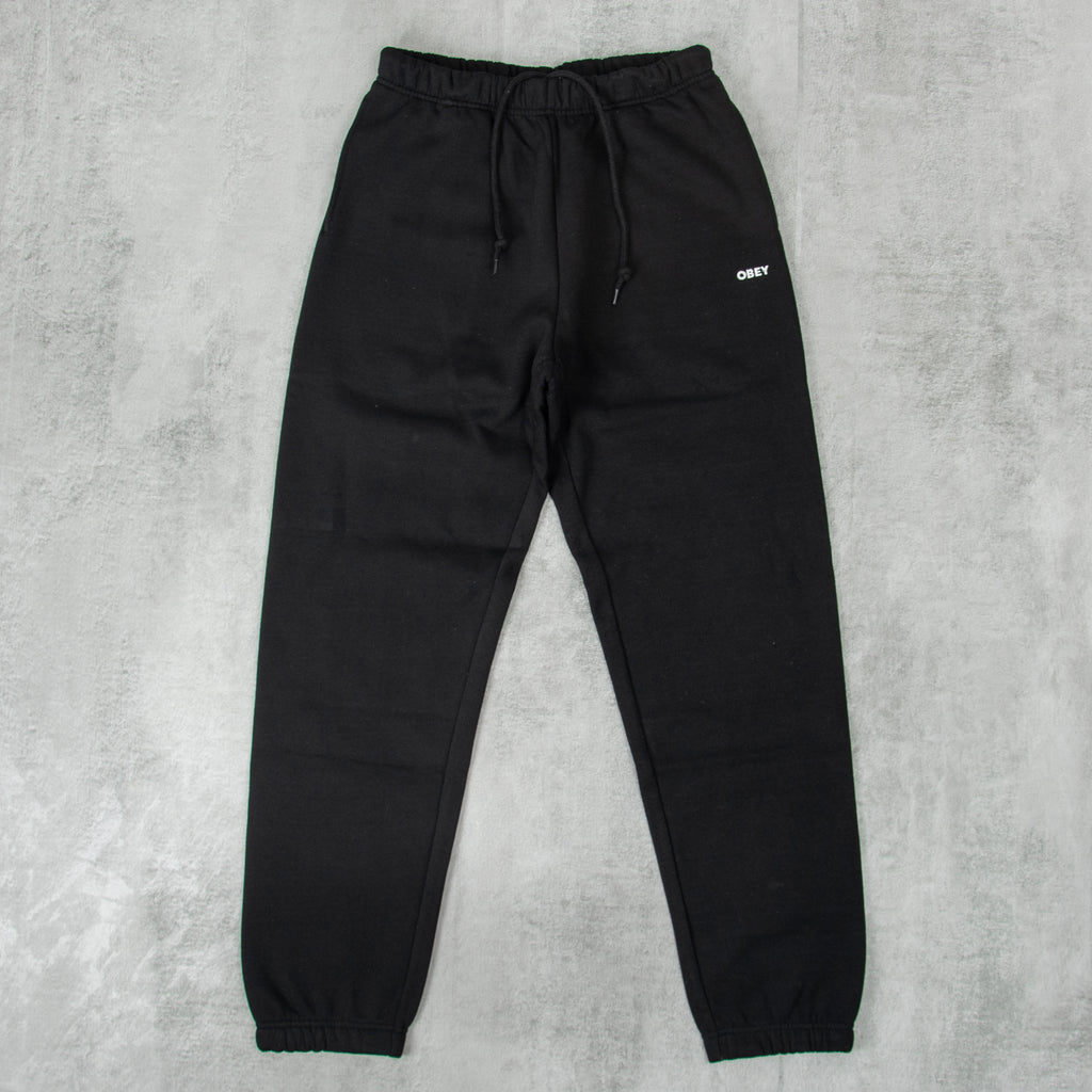 Obey Established Works Bold Sweatpants - Black 1